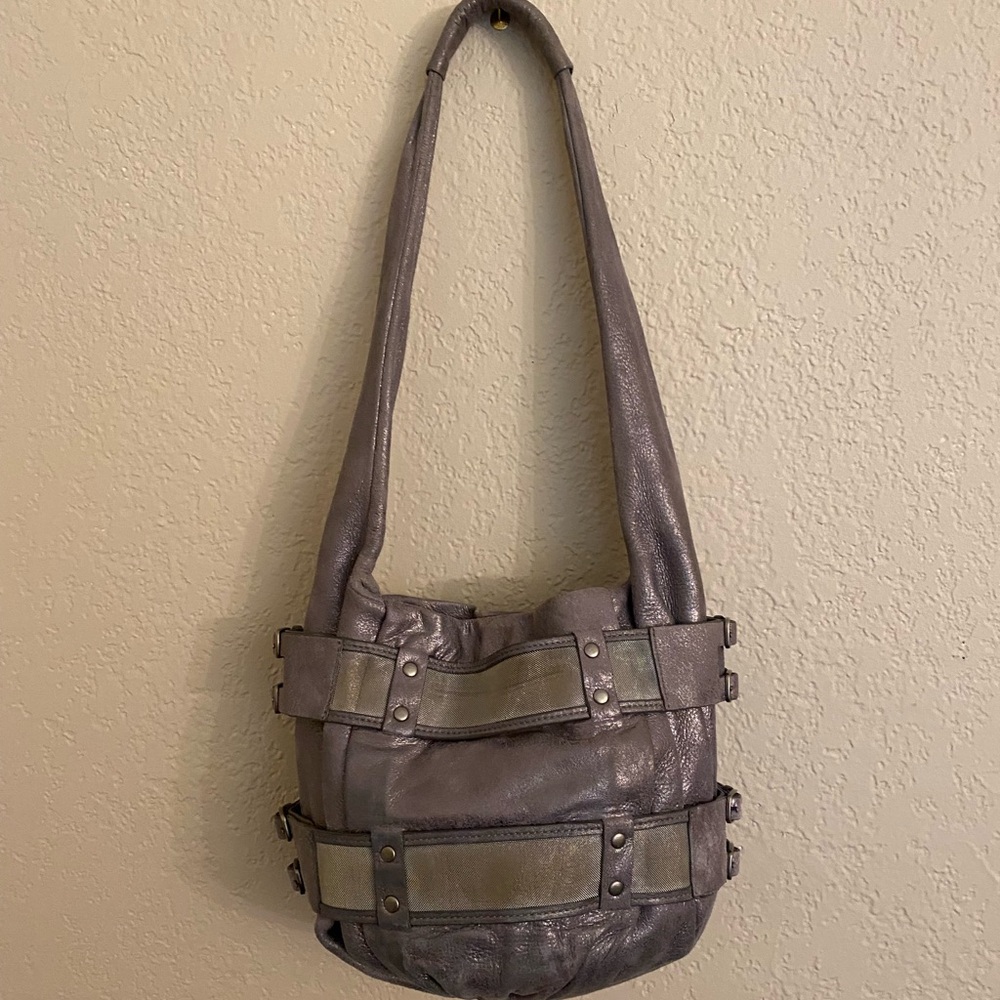 🦋SPRING SALE🦋 Botkier Gray Leather Shoulder Bag